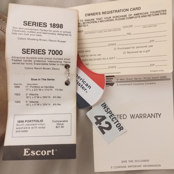 Vintage briefcase - Picture 4 of 4